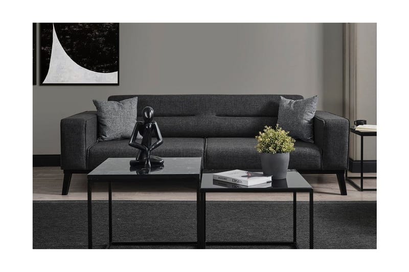 Banjo Bäddsoffa 4-sits - Antracit - Möbler - Soffa - Bäddsoffa - 4 sits bäddsoffa