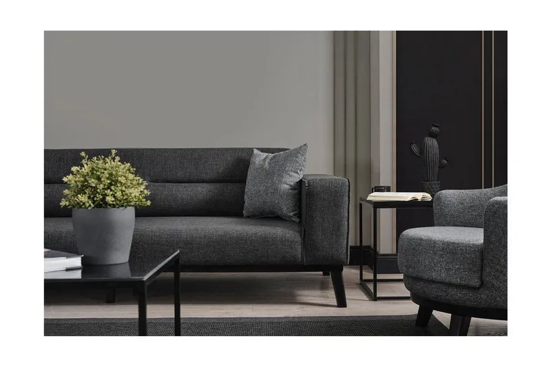 Banjo Bäddsoffa 4-sits - Antracit - Möbler - Soffa - Bäddsoffa - 4 sits bäddsoffa