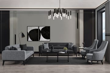 Banjo Bäddsoffa 4-sits - Ljusgrå - Möbler - Soffa - Bäddsoffa - 4 sits bäddsoffa