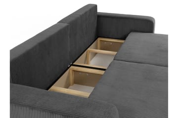 Barile Bäddsoffa 3-sits i Plysch - Vit - Möbler - Soffa - Bäddsoffa - 3 sits bäddsoffa