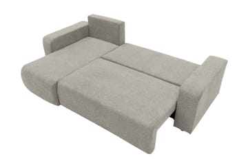 Barile Bäddsoffa med Divan 3-sits i Plysch - Brun - Möbler - Soffa - Bäddsoffa - Bäddsoffa divan