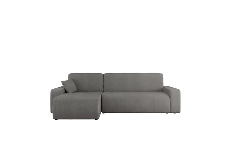 Barile Bäddsoffa med Divan 3-sits i Plysch - Grå - Möbler - Soffa - Bäddsoffa - Bäddsoffa divan