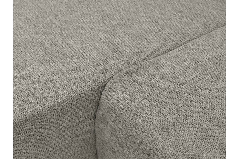 Barile Bäddsoffa med Divan 3-sits i Plysch - Grå - Möbler - Soffa - Bäddsoffa - Bäddsoffa divan