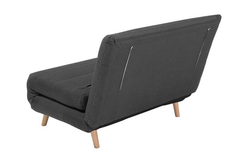 Bascas 1-sits Rektangulär Bäddbar Fällbar Bäddsoffa i Tyg - Grå - Möbler - Soffa - Bäddsoffa - Framåtbäddad bäddsoffa