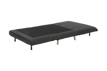 Bascas 1-sits Rektangulär Bäddbar Fällbar Bäddsoffa i Tyg - Grå - Möbler - Soffa - Bäddsoffa - Framåtbäddad bäddsoffa