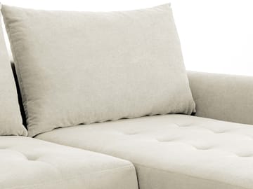 Bastos 3-sits Bäddsoffa med Divan Vänstervänd - Mörkbeige - Möbler - Soffa - Bäddsoffa - Bäddsoffa längsbäddad