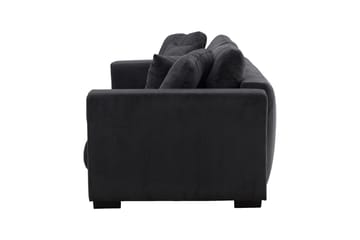 Bellman 3-sits Rektangulär Framåtbäddad Bäddsoffa i Manchestertyg - Antracit - Möbler - Soffa - Bäddsoffa - Framåtbäddad bäddsoffa