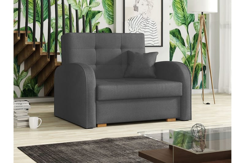 Bensbyn Bäddsoffa - Mörkgrå - Möbler - Soffa - Bäddsoffa - Framåtbäddad bäddsoffa