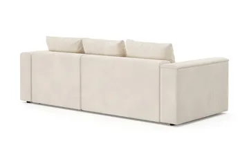 Bergen Extra Djup 3-sits Bäddsoffa med vändbar divan och förvaring i manchester - Beige - Möbler - Soffa - Bäddsoffa - Bäddsoffa divan