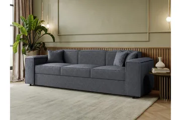 Bizantine Bäddsoffa 3-sits - Grå - Möbler - Soffa - Bäddsoffa - 3 sits bäddsoffa