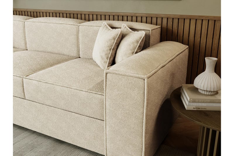Bizantine Bäddsoffa 3-sits - Rosa - Möbler - Soffa - Bäddsoffa - 3 sits bäddsoffa