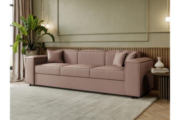 Bizantine Bäddsoffa 3-sits - Rosa - Möbler - Soffa - Bäddsoffa - 3 sits bäddsoffa