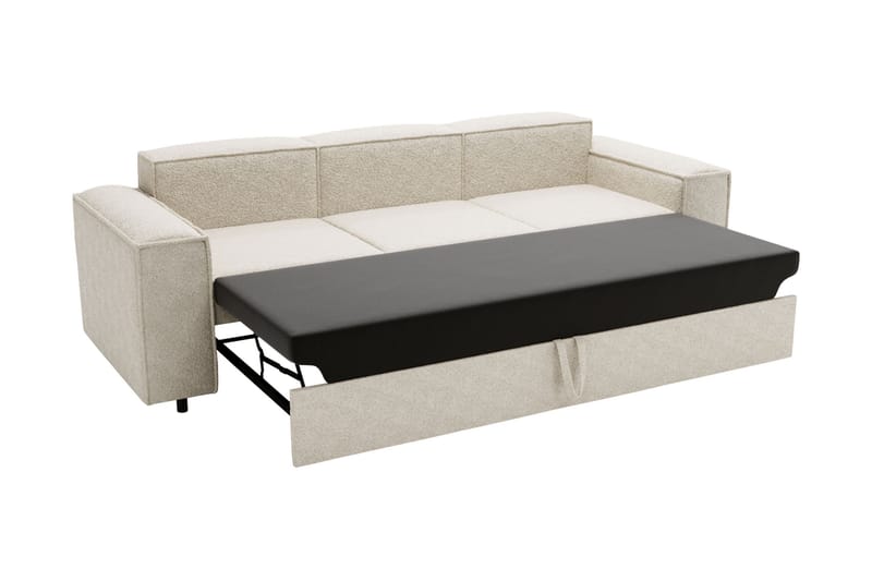 Bizantine Bäddsoffa 3-sits - Vit - Möbler - Soffa - Bäddsoffa - 3 sits bäddsoffa