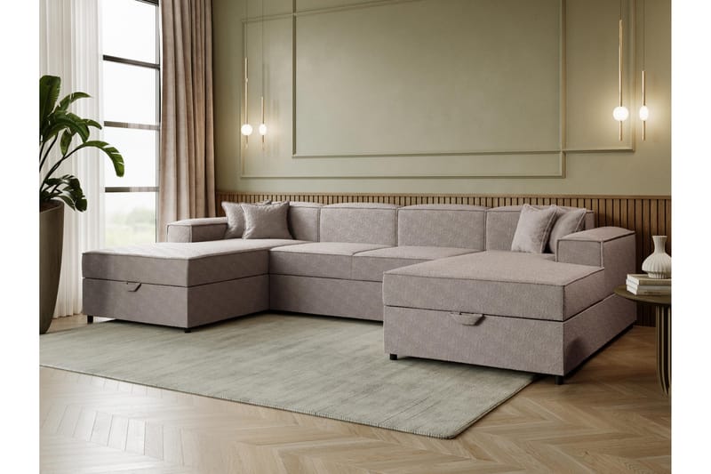 Bizantine Bäddsoffa Dubbeldivan 4-sits - Möbler - Soffa - Bäddsoffa - U bäddsoffa