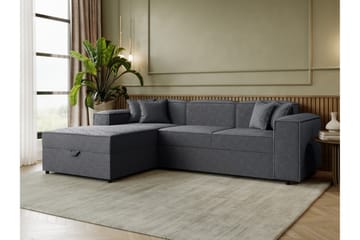 Bizantine Bäddsoffa m. Divan 3-sits - Brun - Möbler - Soffa - Bäddsoffa - Bäddsoffa divan