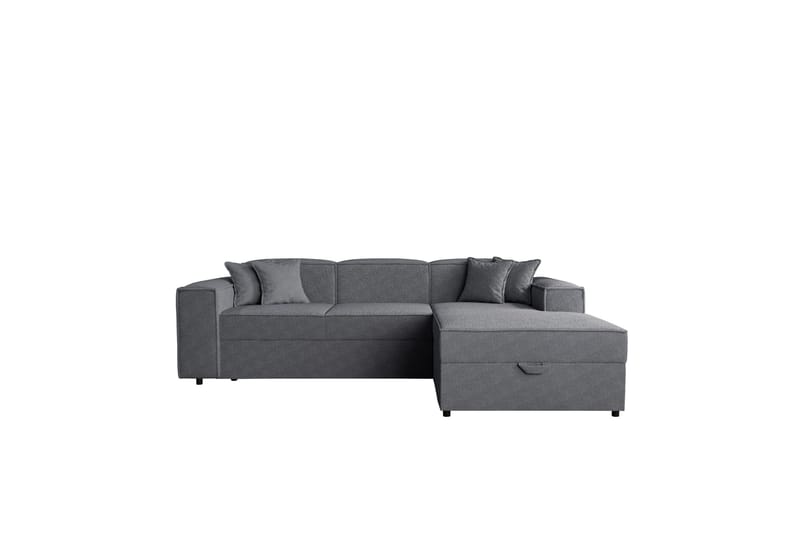 Bizantine Bäddsoffa m. Divan 3-sits - Grå - Möbler - Soffa - Bäddsoffa - Bäddsoffa divan