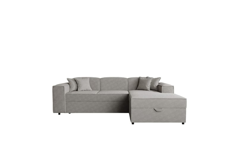 Bizantine Bäddsoffa m. Divan 3-sits - Grå - Möbler - Soffa - Bäddsoffa - Bäddsoffa divan