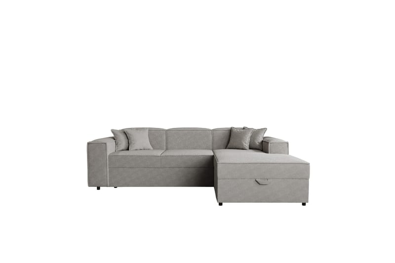 Bizantine Bäddsoffa m. Divan 3-sits - Grå - Möbler - Soffa - Bäddsoffa - Bäddsoffa divan
