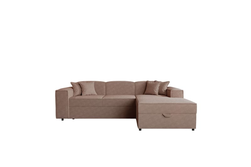Bizantine Bäddsoffa m. Divan 3-sits - Rosa - Möbler - Soffa - Bäddsoffa - Bäddsoffa divan