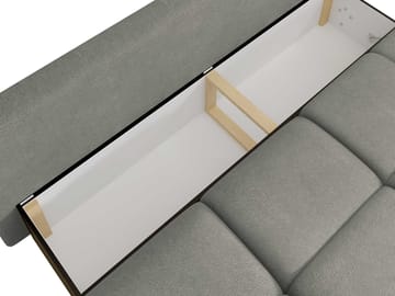 Bjorn 3-sits Bäddsoffa med förvaring - beige - Möbler - Soffa - Bäddsoffa - 2 sits bäddsoffa