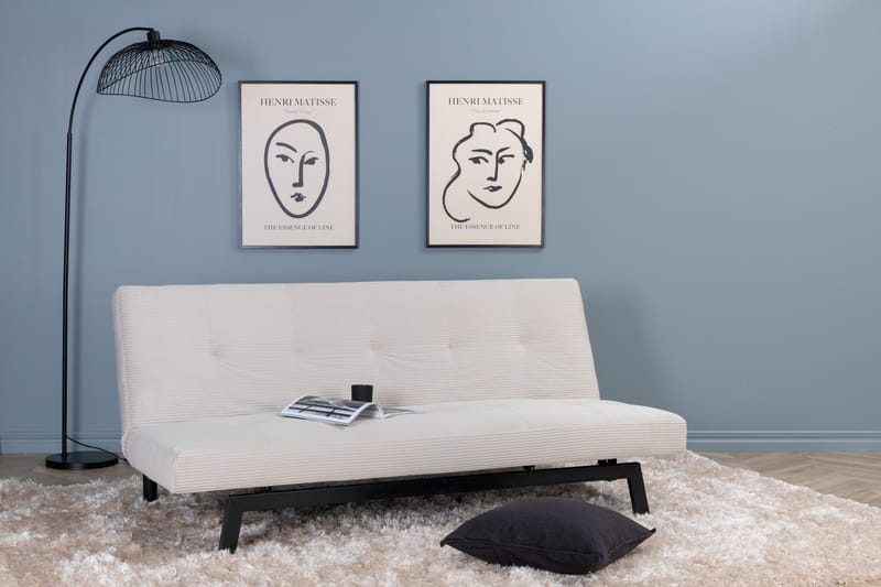 Bodil Bäddsoffa - Beige - Möbler - Soffa - Bäddsoffa - Bäddsoffa längsbäddad