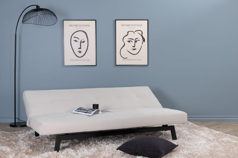 Bodil Bäddsoffa - Beige - Möbler - Soffa - Bäddsoffa - Bäddsoffa längsbäddad