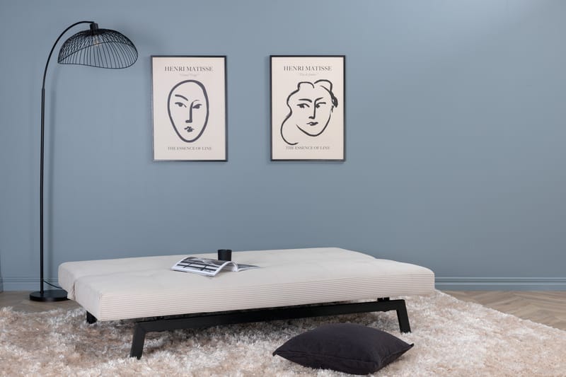 Bodil Bäddsoffa - Beige - Möbler - Soffa - Bäddsoffa - Bäddsoffa längsbäddad