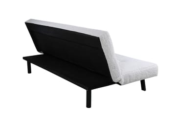 Bodil Bäddsoffa - Vit/Svart - Möbler - Soffa - Bäddsoffa - Bäddsoffa längsbäddad