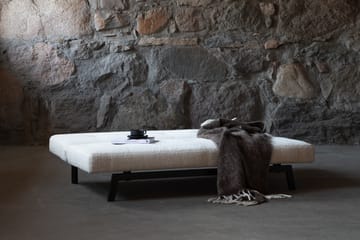 Bodil Bäddsoffa - Vit/Svart - Möbler - Soffa - Bäddsoffa - Bäddsoffa längsbäddad