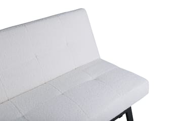 Bodil Bäddsoffa - Vit/Svart - Möbler - Soffa - Bäddsoffa - Bäddsoffa längsbäddad