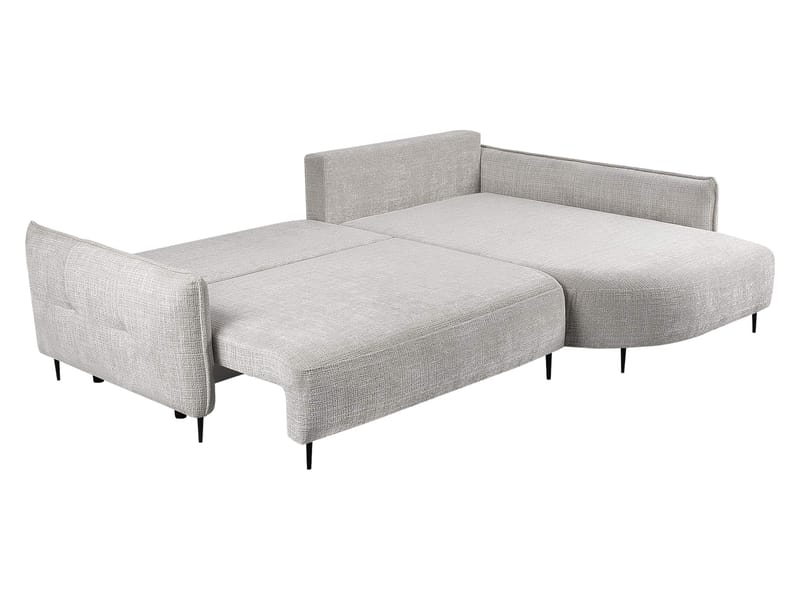 Bornalle 3-sits Bäddsoffa med divan - beige - Möbler - Soffa - Bäddsoffa - Hörnbäddsoffa