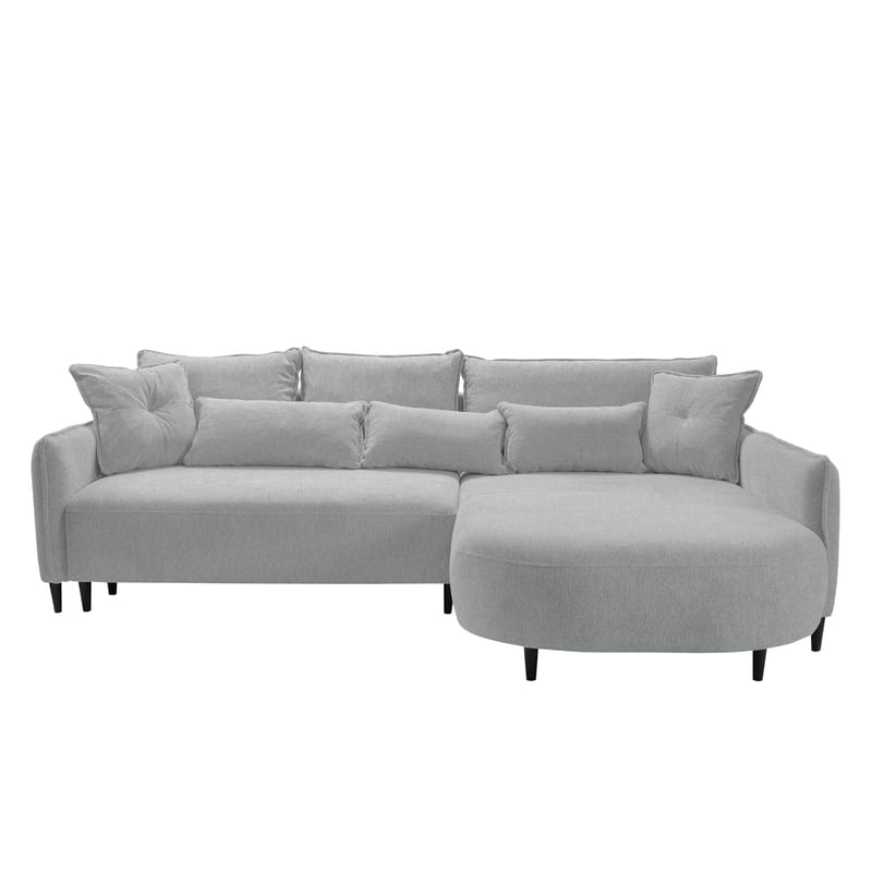 Bornalle 3-sits Bäddsoffa med divan, grå