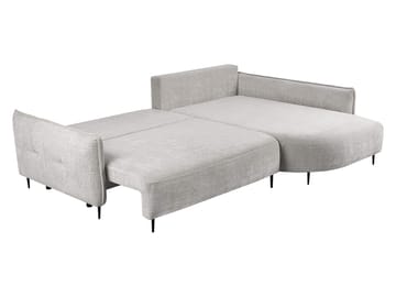 Bornalle 3-sits Bäddsoffa med divan - turkos - Möbler - Soffa - Bäddsoffa - Hörnbäddsoffa