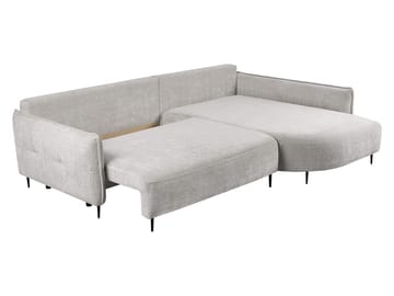 Bornalle 3-sits Bäddsoffa med divan - turkos - Möbler - Soffa - Bäddsoffa - Hörnbäddsoffa
