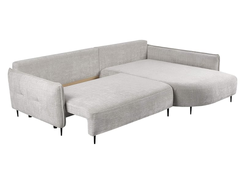 Bornalle 3-sits Bäddsoffa med divan - turkos - Möbler - Soffa - Bäddsoffa - Hörnbäddsoffa