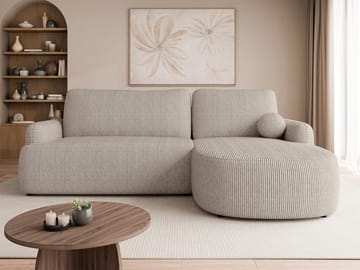 Branrel 3-sits Bäddsoffa med divan och förvaring - Möbler - Soffa - Bäddsoffa - Hörnbäddsoffa