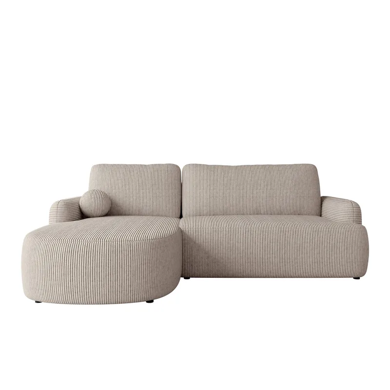 Branrel 3-sits Bäddsoffa med divan och förvaring
