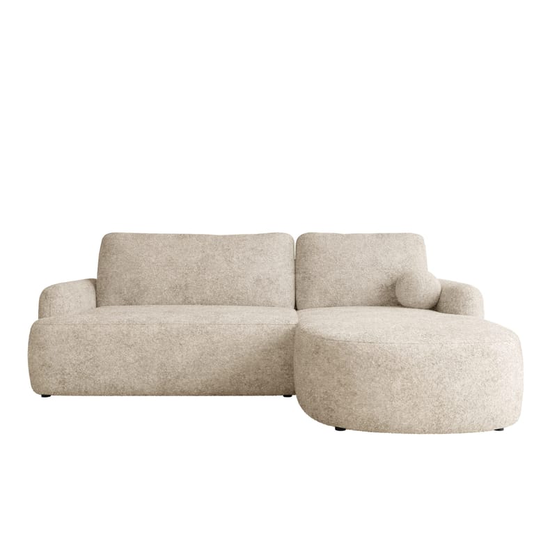 Branrel 3-sits Soffa med divan - beige - Möbler - Soffa - Bäddsoffa - Hörnbäddsoffa