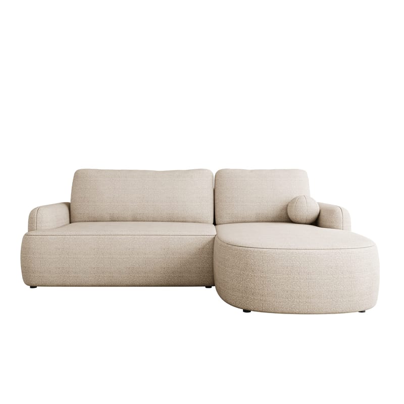 Branrel 3-sits Soffa med divan - beige - Möbler - Soffa - Bäddsoffa - Hörnbäddsoffa