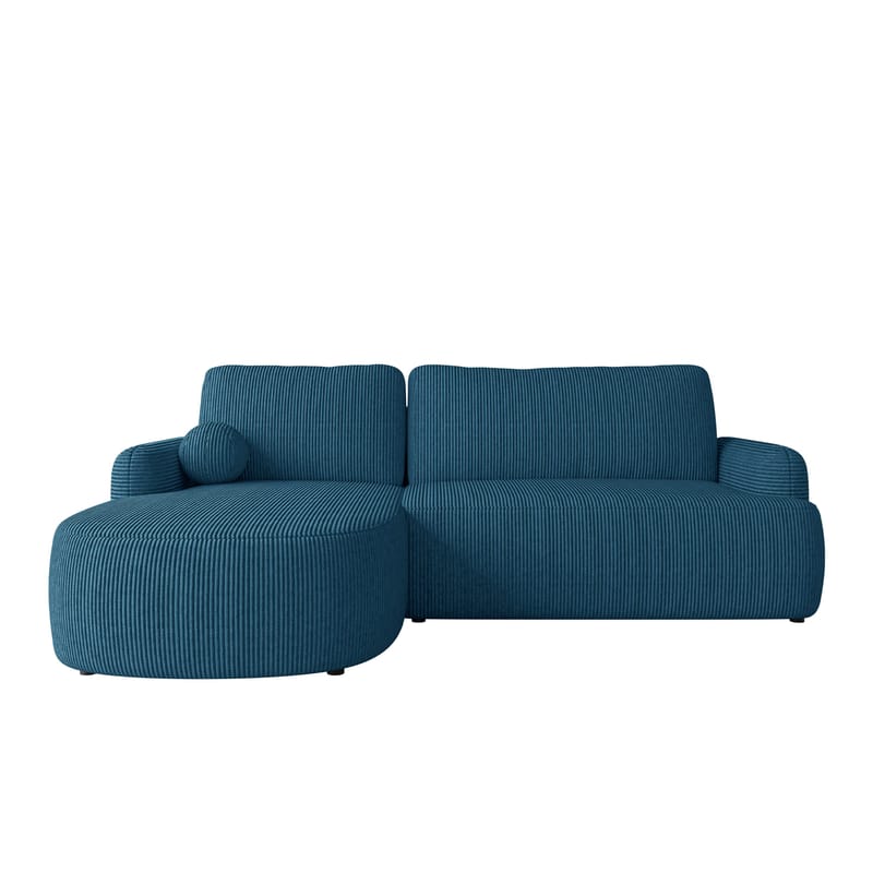 Branrel 3-sits Soffa med divan - blå - Möbler - Soffa - Bäddsoffa - Hörnbäddsoffa