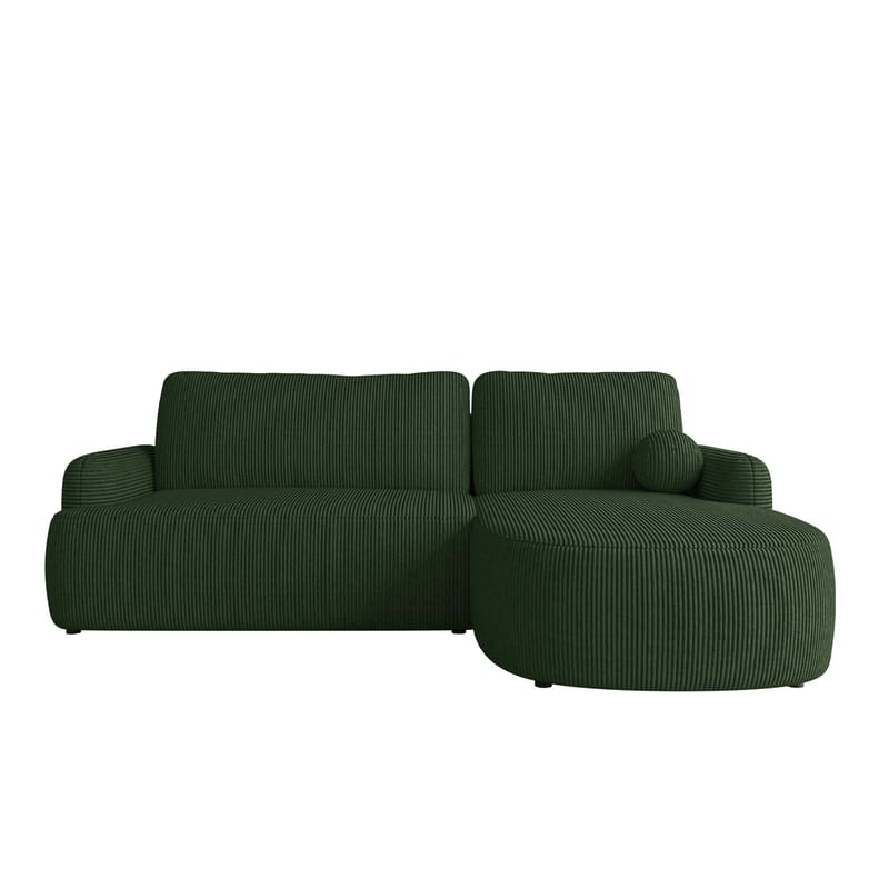 Branrel 3-sits Soffa med divan - grön - Möbler - Soffa - Bäddsoffa - Hörnbäddsoffa