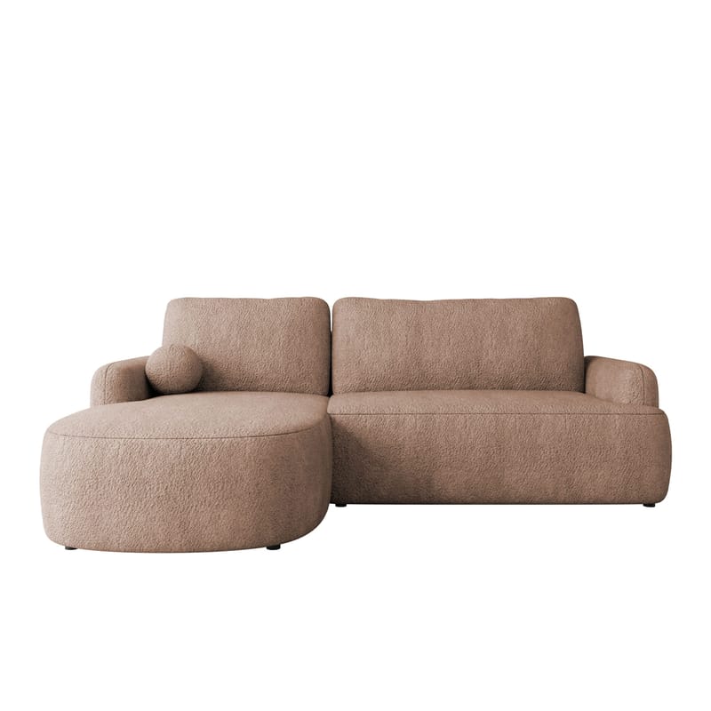 Branrel 3-sits Soffa med divan - rosa - Möbler - Soffa - Bäddsoffa - Hörnbäddsoffa