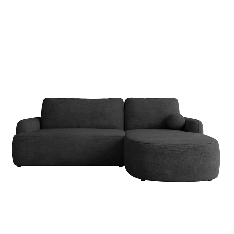Branrel 3-sits Soffa med divan - Svart - Möbler - Soffa - Bäddsoffa - Hörnbäddsoffa