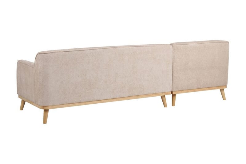 Bree Hörnsoffa 3-sits - Beige/Ljust trä - Möbler - Soffa - Bäddsoffa - Bäddsoffa divan