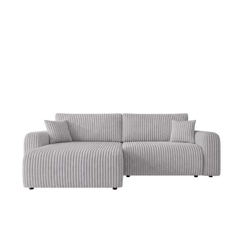 Brenor 3-sits Bäddsoffa med divan Vänstervänd, ljusgrå