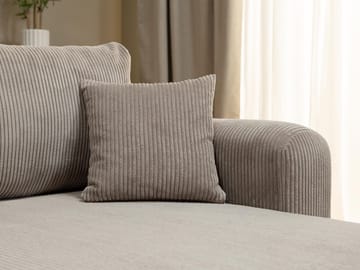 Brenor 3-sits Bäddsoffa med divan Vänstervänd - ljusgrå - Möbler - Soffa - Bäddsoffa - Hörnbäddsoffa