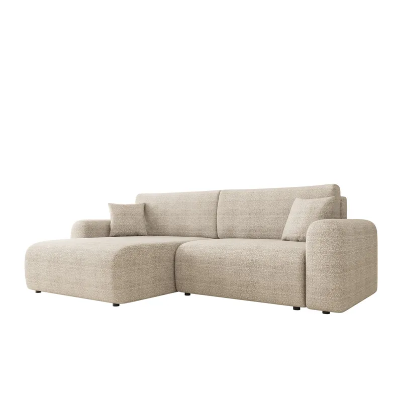 Brenor Bäddsoffa med Divan 3-sits - Beige - Möbler - Soffa - Bäddsoffa - Bäddsoffa divan