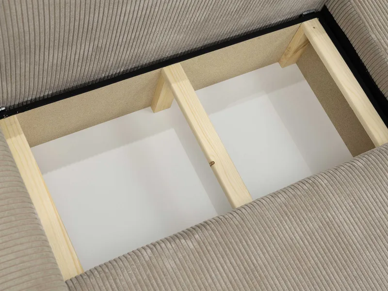 Brenor Bäddsoffa med Divan 3-sits - Ljusgrå - Möbler - Soffa - Bäddsoffa - Bäddsoffa divan