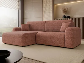 Brenor Bäddsoffa med Divan 3-sits - Röd - Möbler - Soffa - Bäddsoffa - Bäddsoffa divan