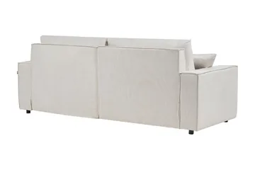 Brian 3-sits Högervänd Hörnbäddsoffa med Divan i Textil - Beige - Möbler - Soffa - Bäddsoffa - Hörnbäddsoffa